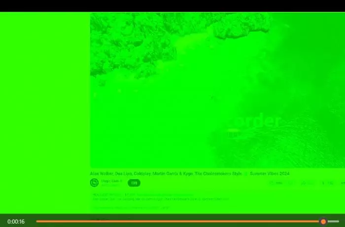 VideoProc Converter AI録画時の映像表示トラブル例