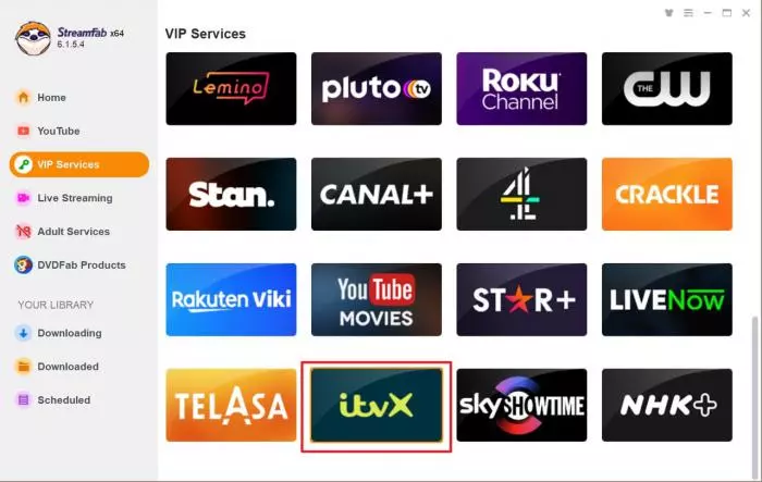 3. How to download ITVX movies and shows with streamfab-1