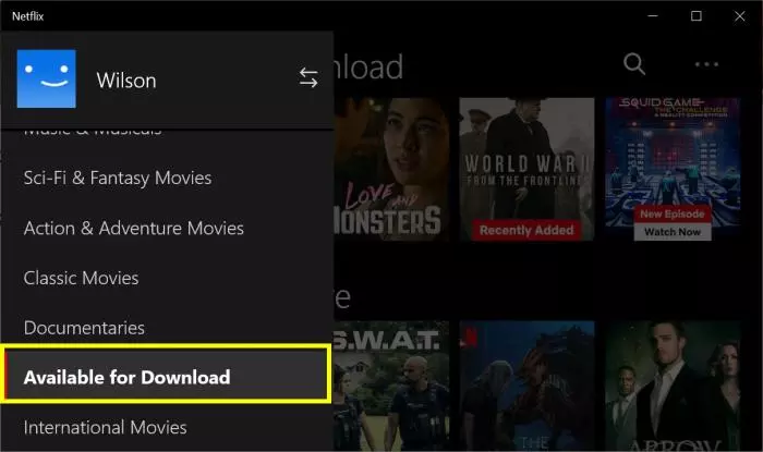 在Netflix上找到可下載的內容