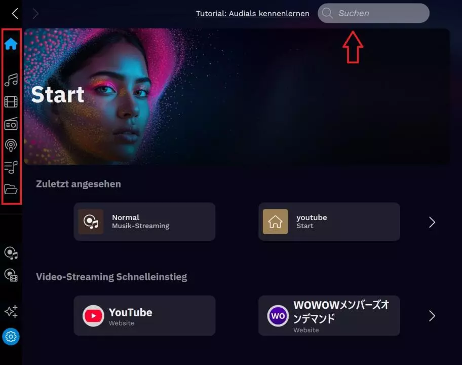 Bedienungsanleitung von Audials One 2026, step 2