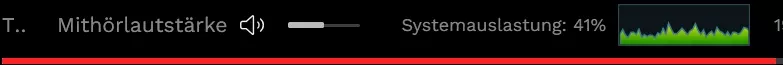 Audials One 2026 hat einen sehr hohen Verbrauch an Systemauslastung.
