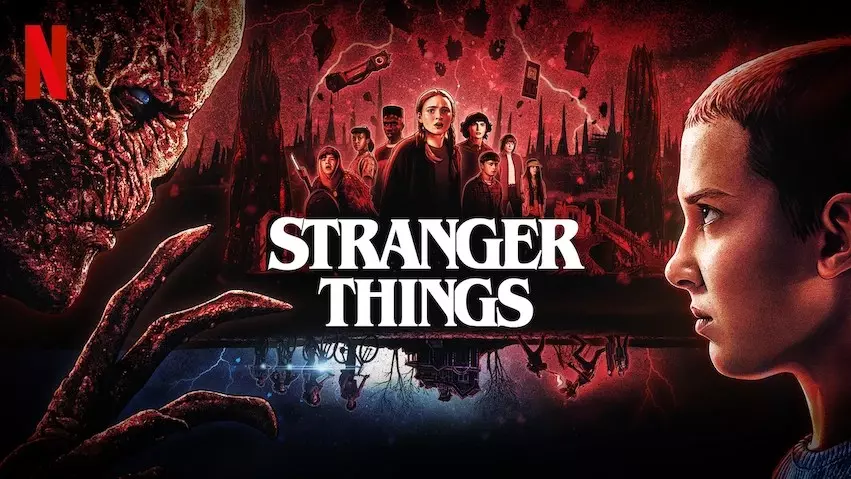 netflix 4k: stranger things