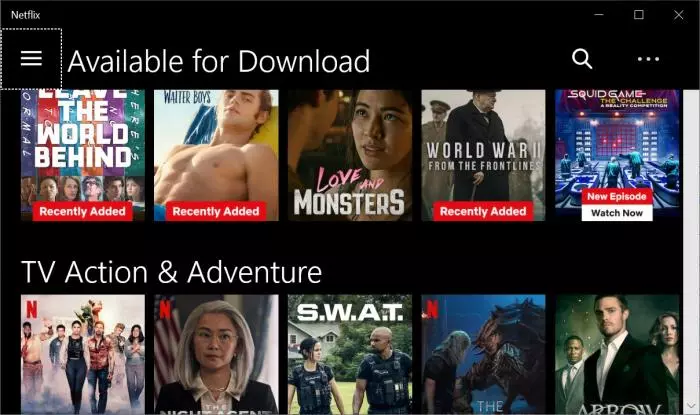 在Netflix上找到可下載的內容