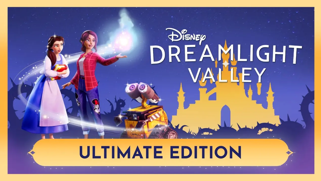 Nintendo Switch 上的 Disney Dreamlight Valley 迪士尼米奇艾莎生活模擬遊戲遊戲畫面