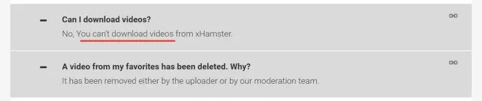 Es gibt keinen offiziellen Weg, xHamster-Videos herunterzuladen.
