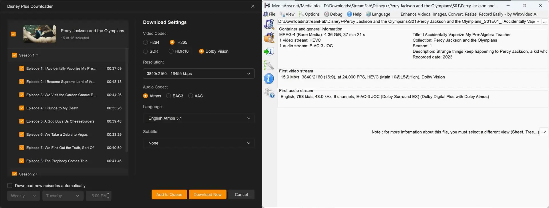 streamfab review: impressive output quality up to 4K with dolby vision in a high bitrate