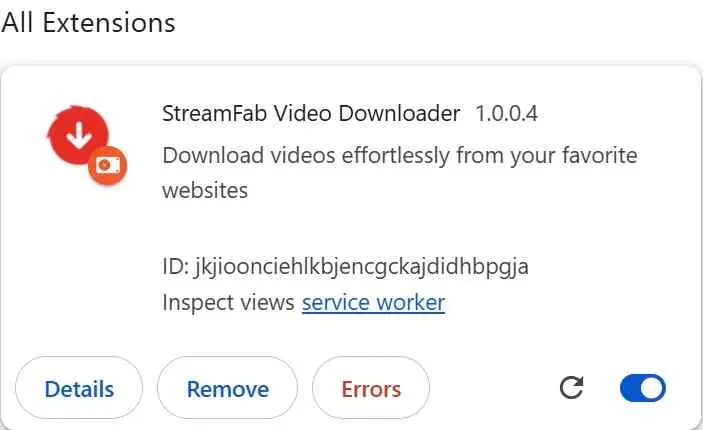 Comment utiliser StreamFab pour le navigateur afin de télécharger des vidéos Étape 1 : installer et activer l'extension