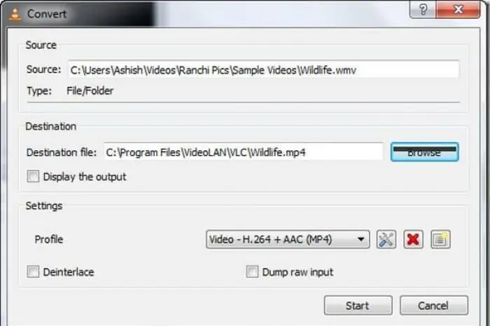 VLC 完成 M3U8 轉 MP4 後驗證影片
