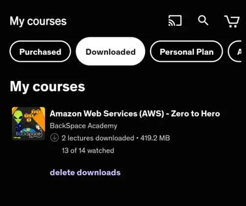 udemy download limits on device compatibility