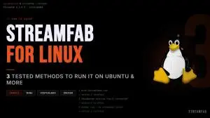 StreamFab for Linux: 3 Tested Methods to Run It on Ubuntu & More