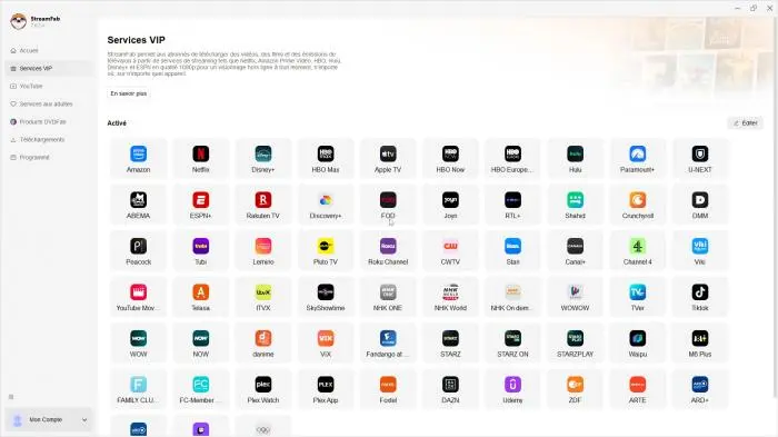 comment utiliser le téléchargeur Amazon de StreamFab : étape 1