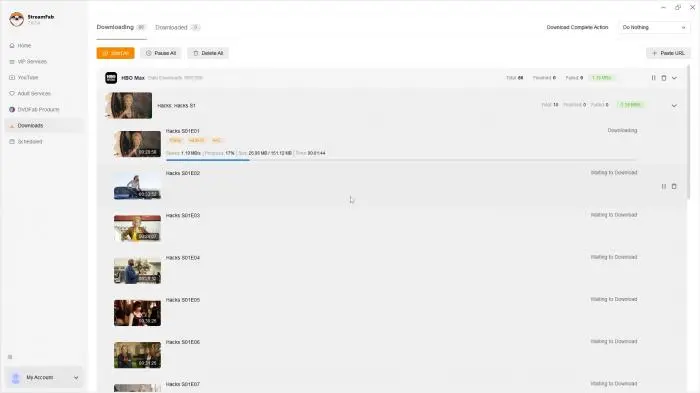 how to download hbo max shows via streamfab hbo max downloader step 4