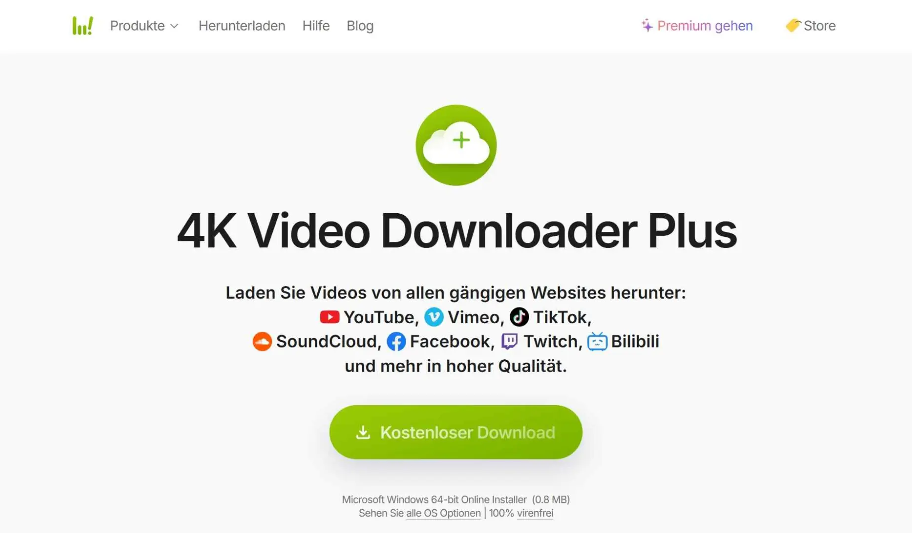 keepvid alternative: 4k video downloader plus