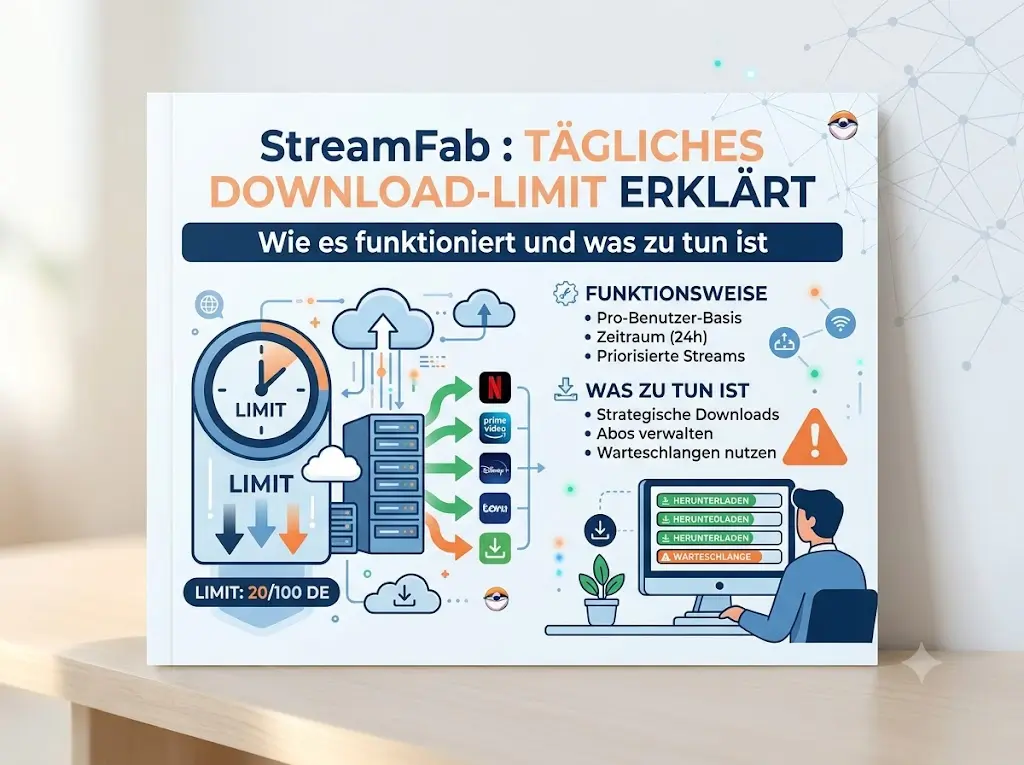 StreamFab tägliches Limit
