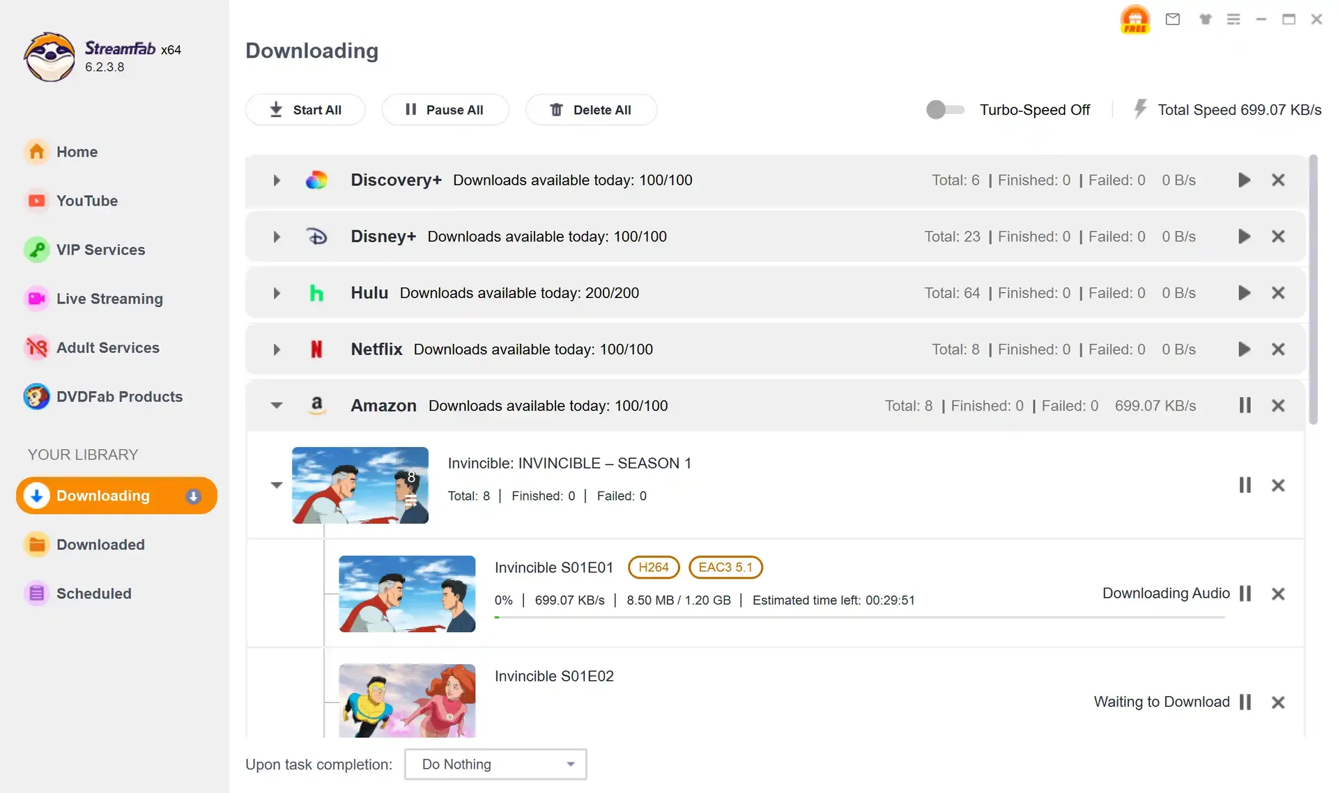 Cómo usar StreamFab Amazon Downloader, la mejor alternativa a TuneFab: Paso 4