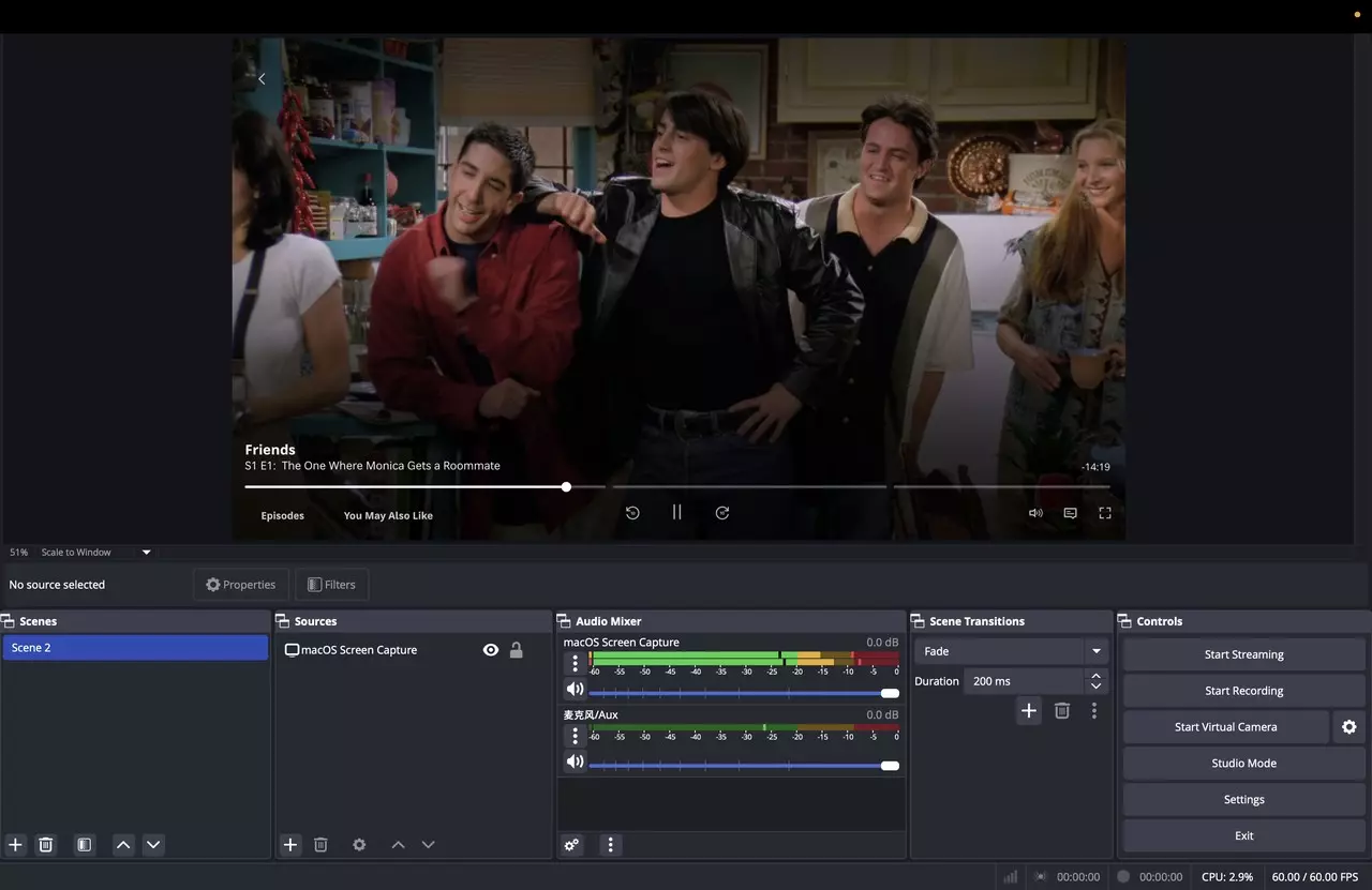 The Real Way to Screen Record HBO Max: Fix Black Screens Easily (2025) OBS Step 4