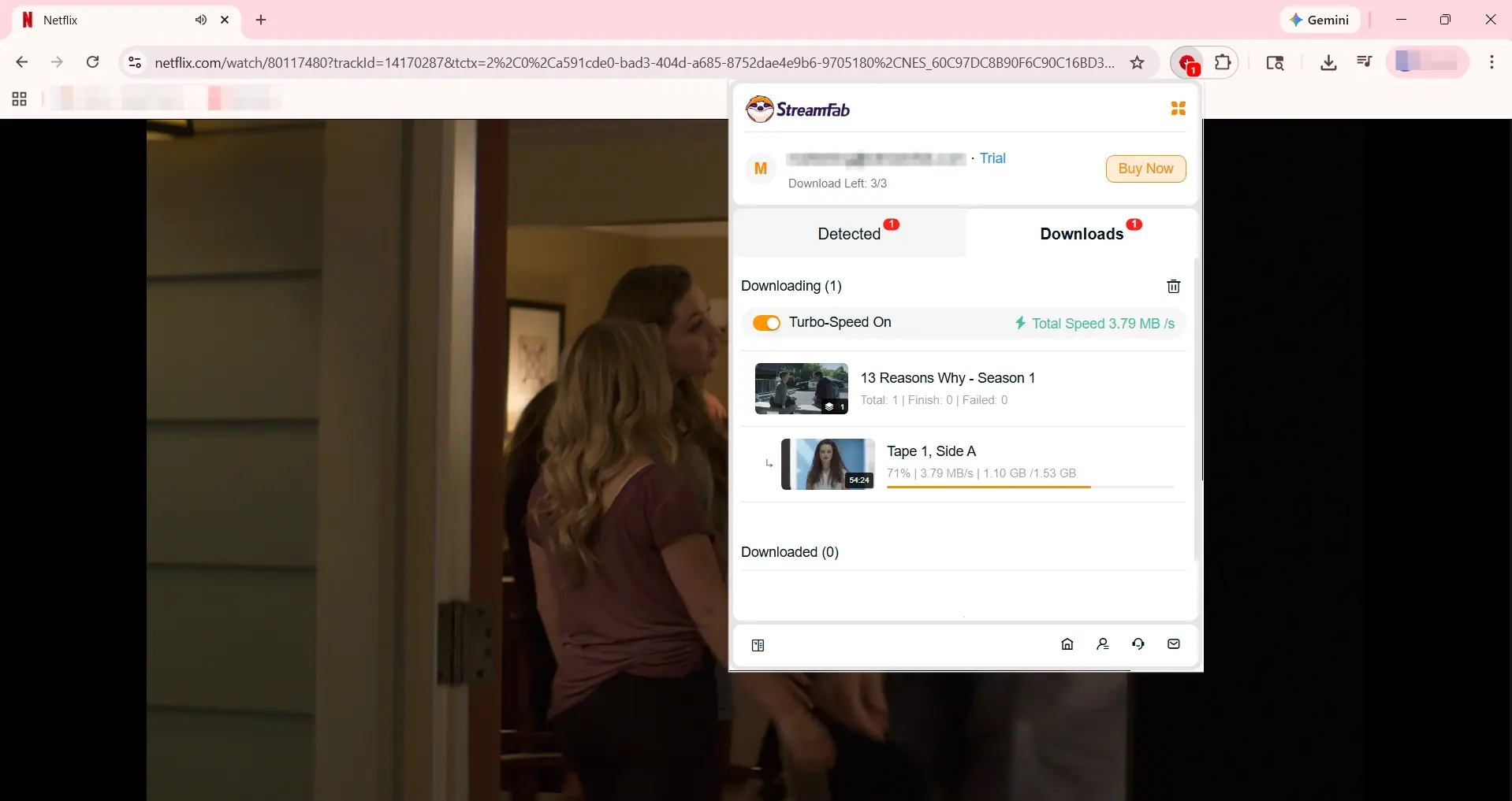 Real-World Test: Downloading Netflix Movies with streamfab netflix downloader for browser at 3.8 MB/s