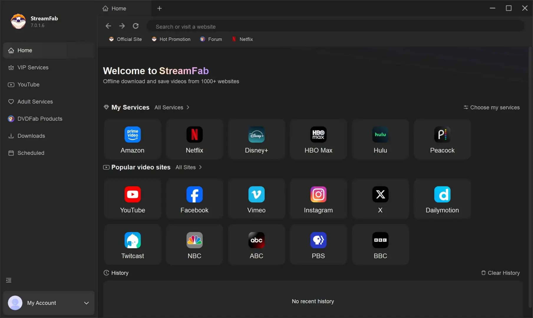 a guide to rip from disney plus with streamfab: step 1
