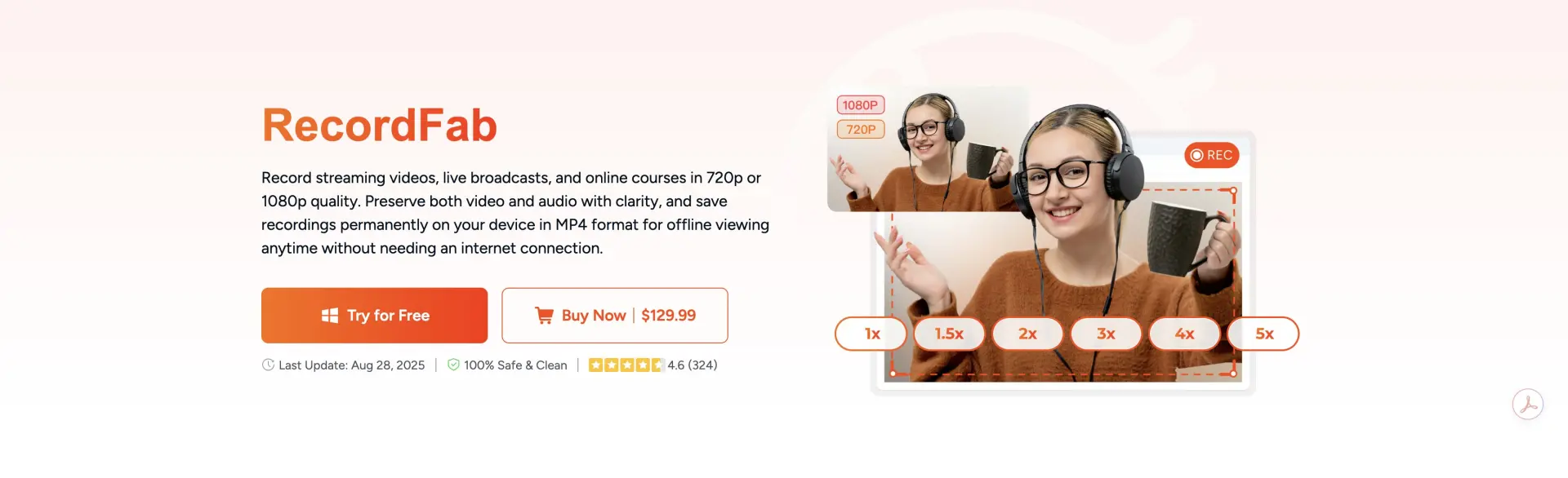 screen record hbo max with recordfab