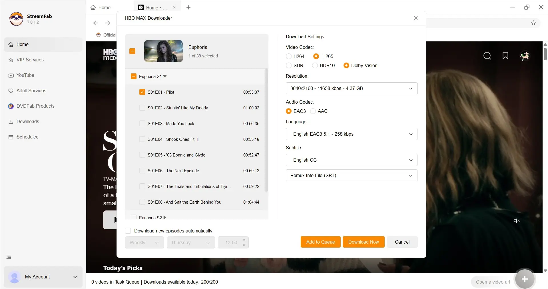 play the video to watch hbo max offline