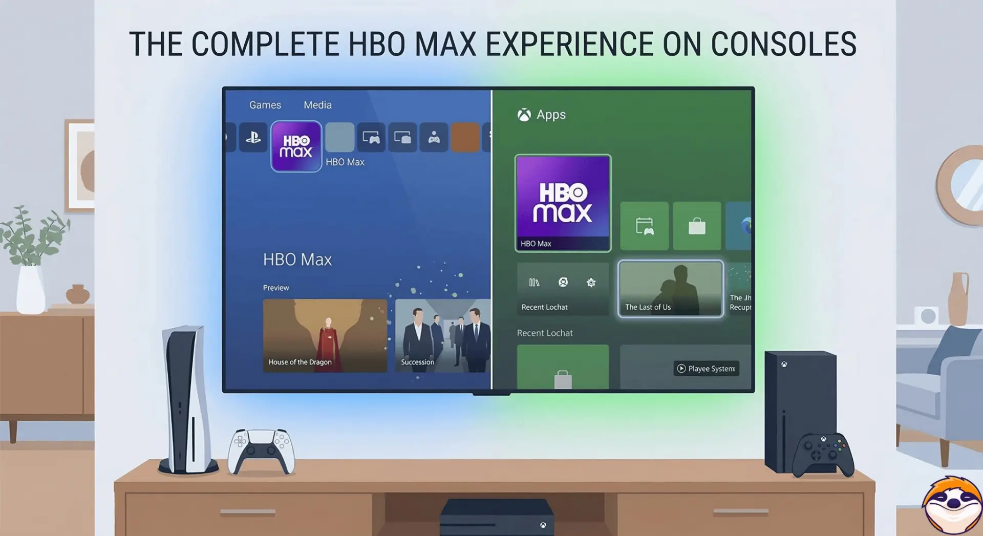 How to Watch HBO Max Offline Via Gaming Consoles (PS5 & Xbox Series X/S)