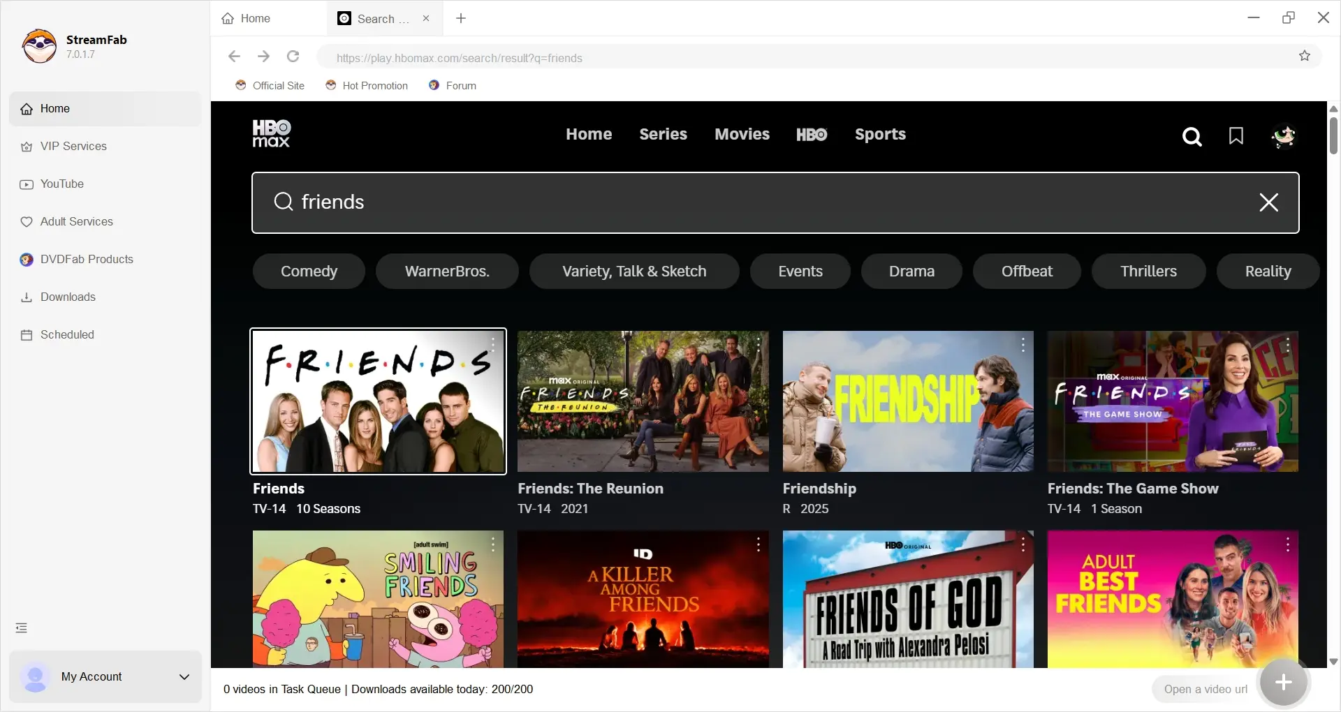 Best HBO Max Video Downloader for Ad-Free TV Playback: StreamFab HBO Max downloader