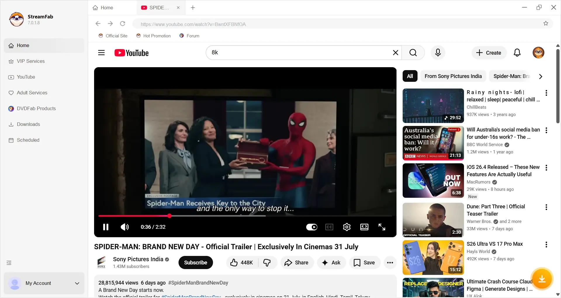 how to download YouTube videos with StreamFab YouTube Downloader