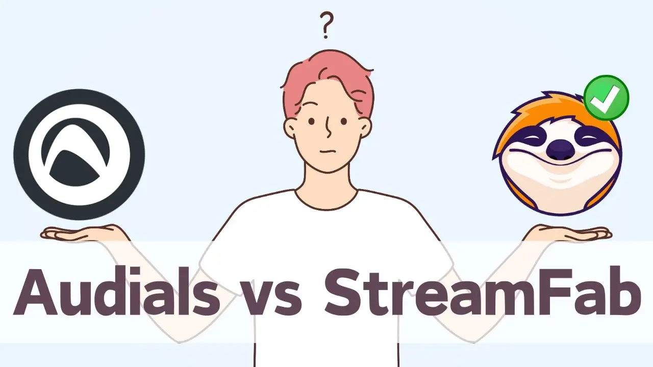 Comparativa Audials vs StreamFab: pantalla de descarga de vídeo streaming