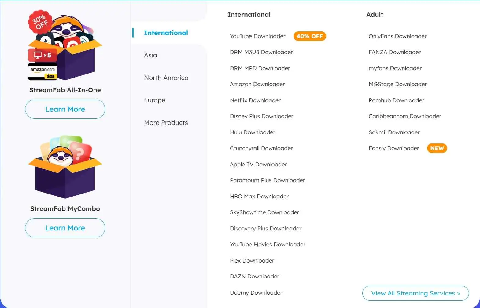 streamfab license key: Choose your plan on the official website