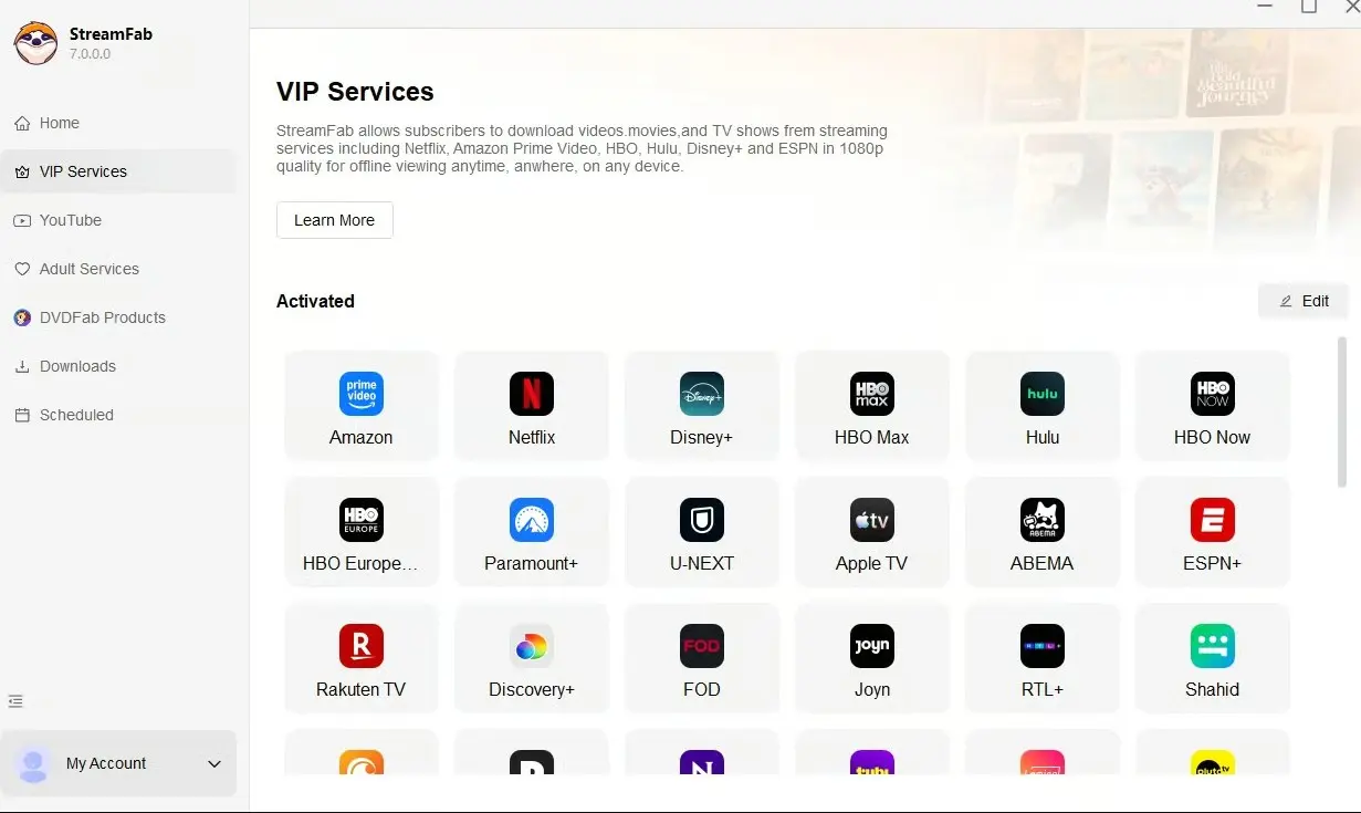 download streamfab 4k videos: operation steps