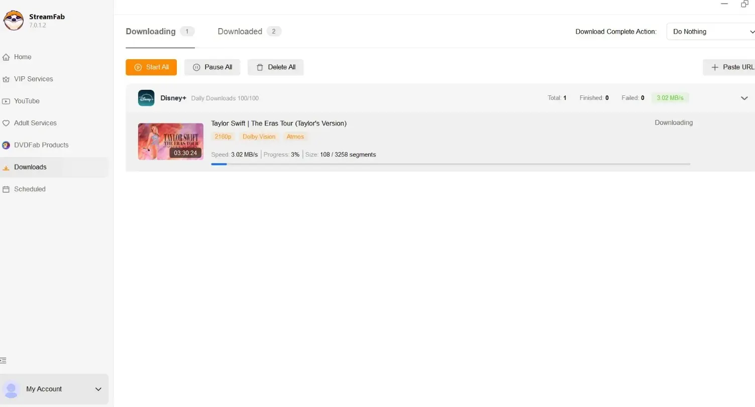 download streamfab 4k videos: operation steps