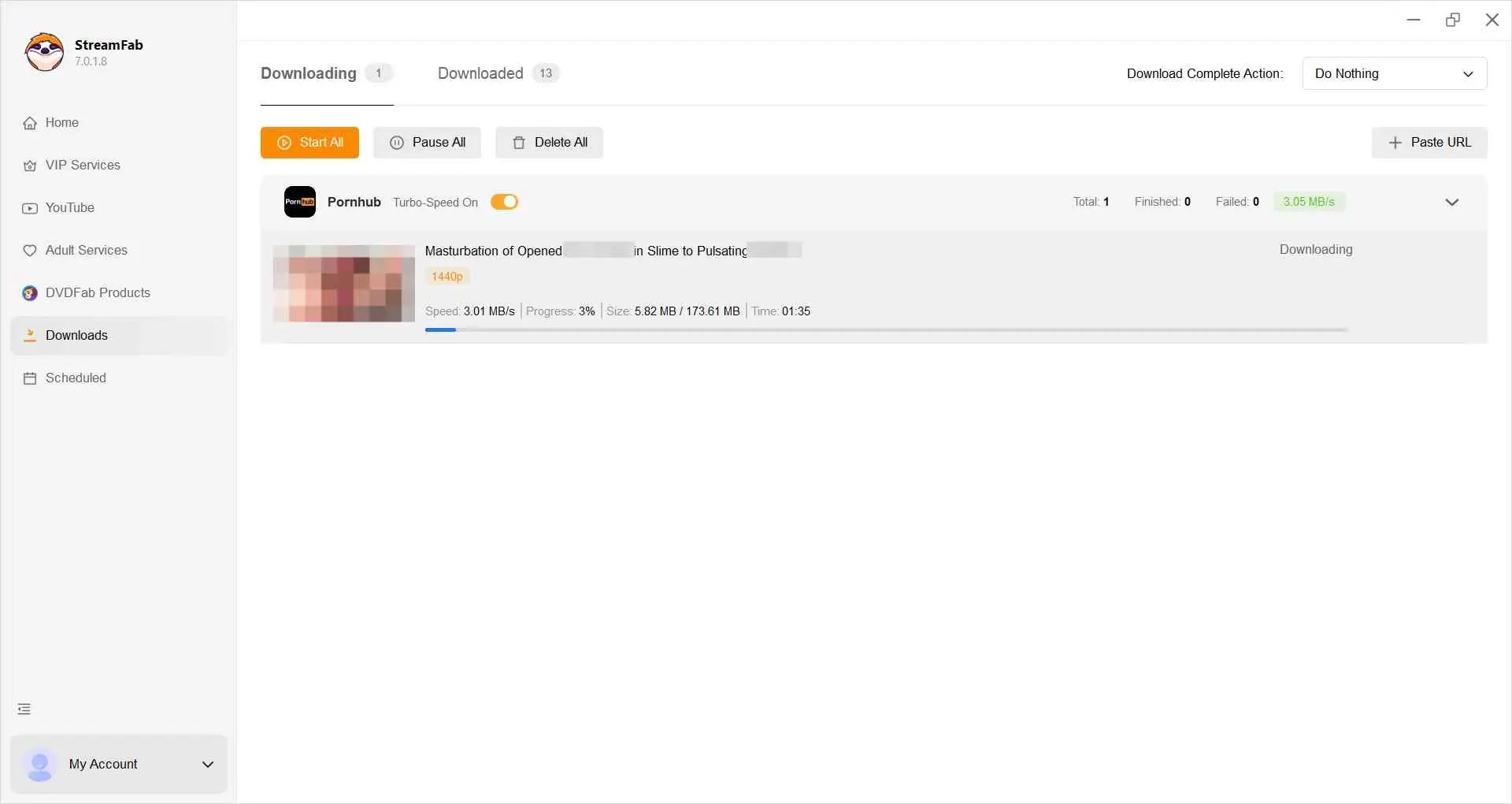 how to download Pornhub videos with StreamFab