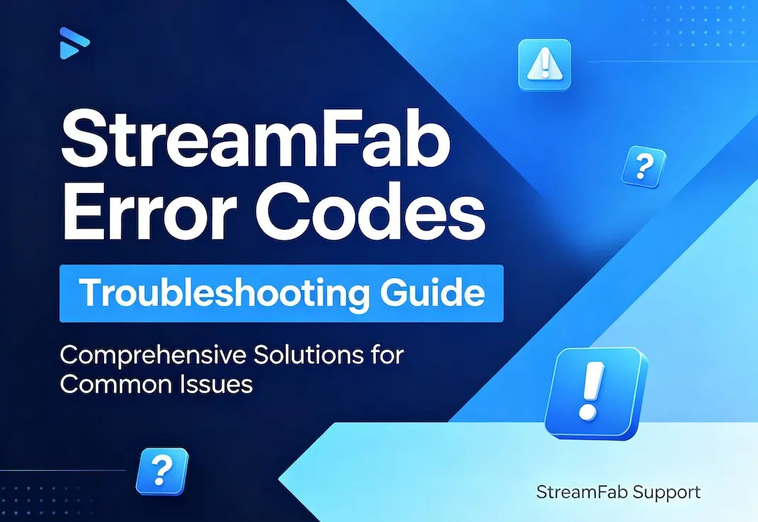 streamfab error code