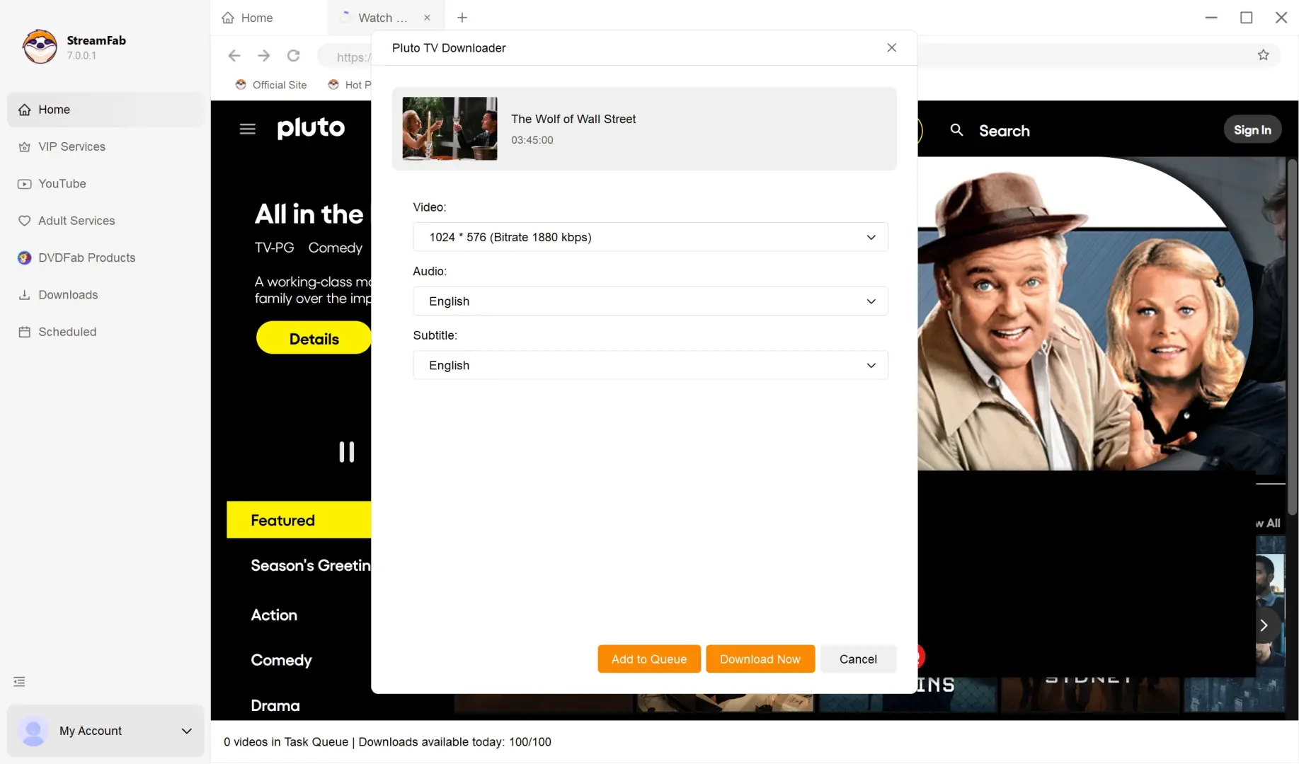 streamfab Pluto tv downloader review: user guide