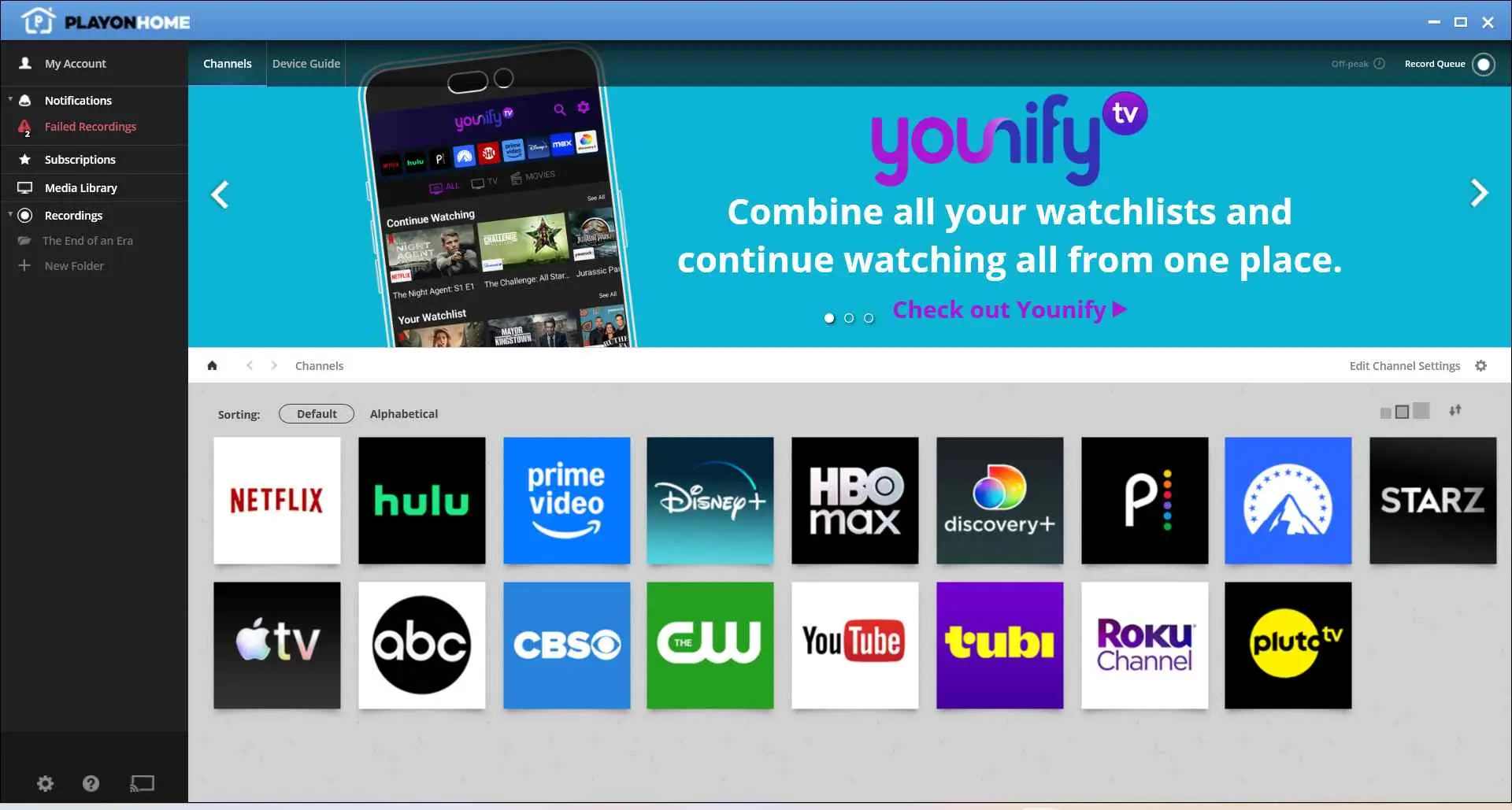 tubi to mp4: playon