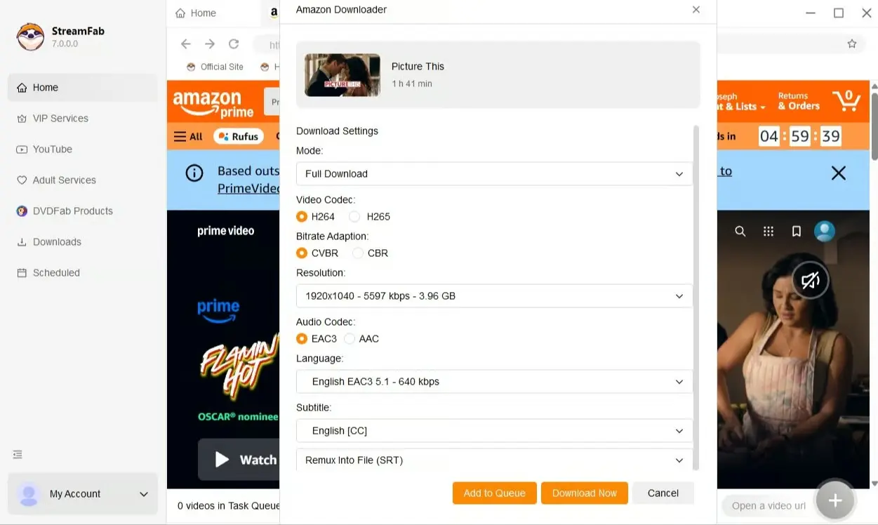 Guía paso a paso con StreamFab: paso 3