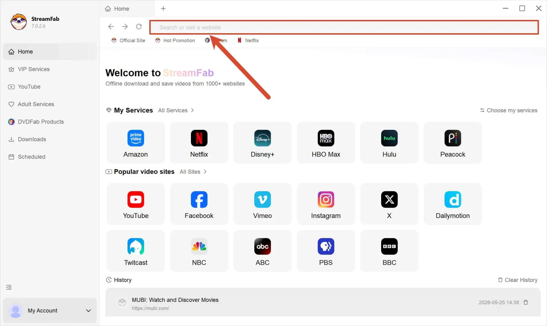 Téléchargez la dernière version de StreamFab DRM MPD Downloader