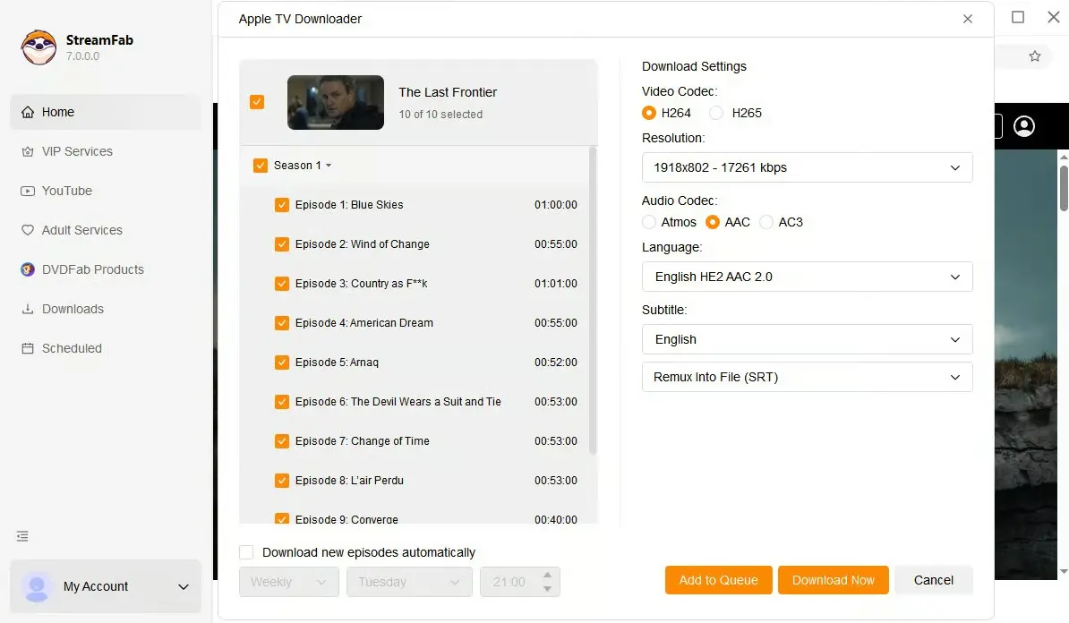 Download Apple TV Plus Videos with StreamFab Apple TV Plus Downloader